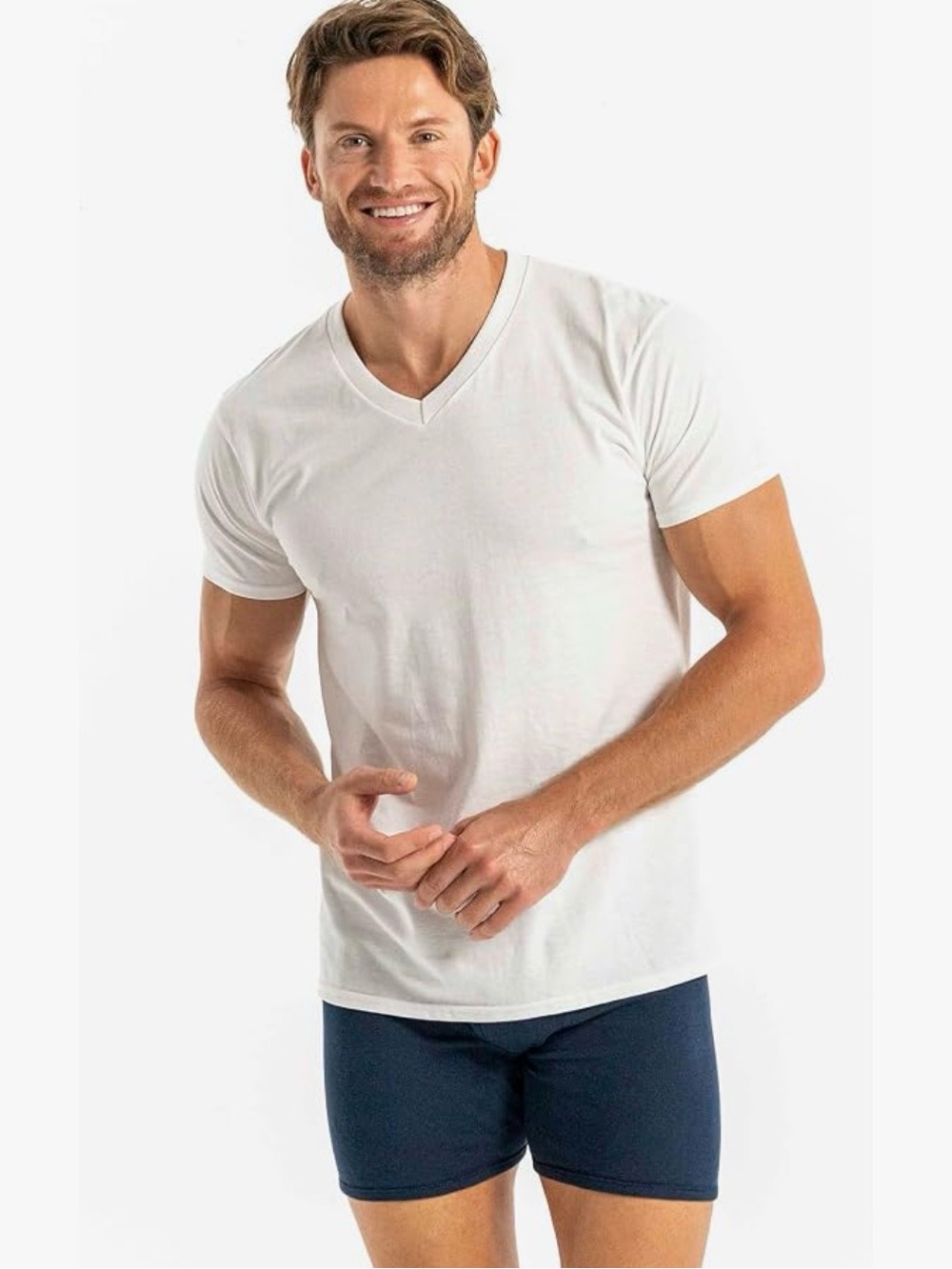 6pack Classic Men's V-Neck Tee six pack